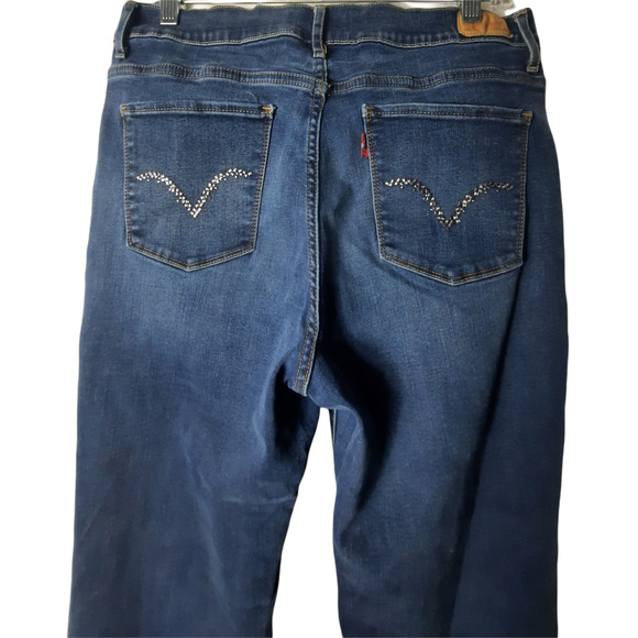 Levi's Perfectly Slimming/512 Bootcut blue jeans - Picture 5 of 12